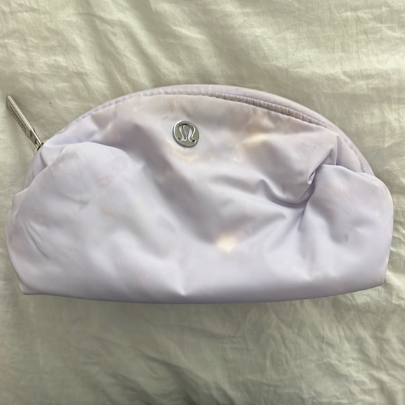 lululemon Accessories - lulu makeup bag , bleach stains and makeup stains